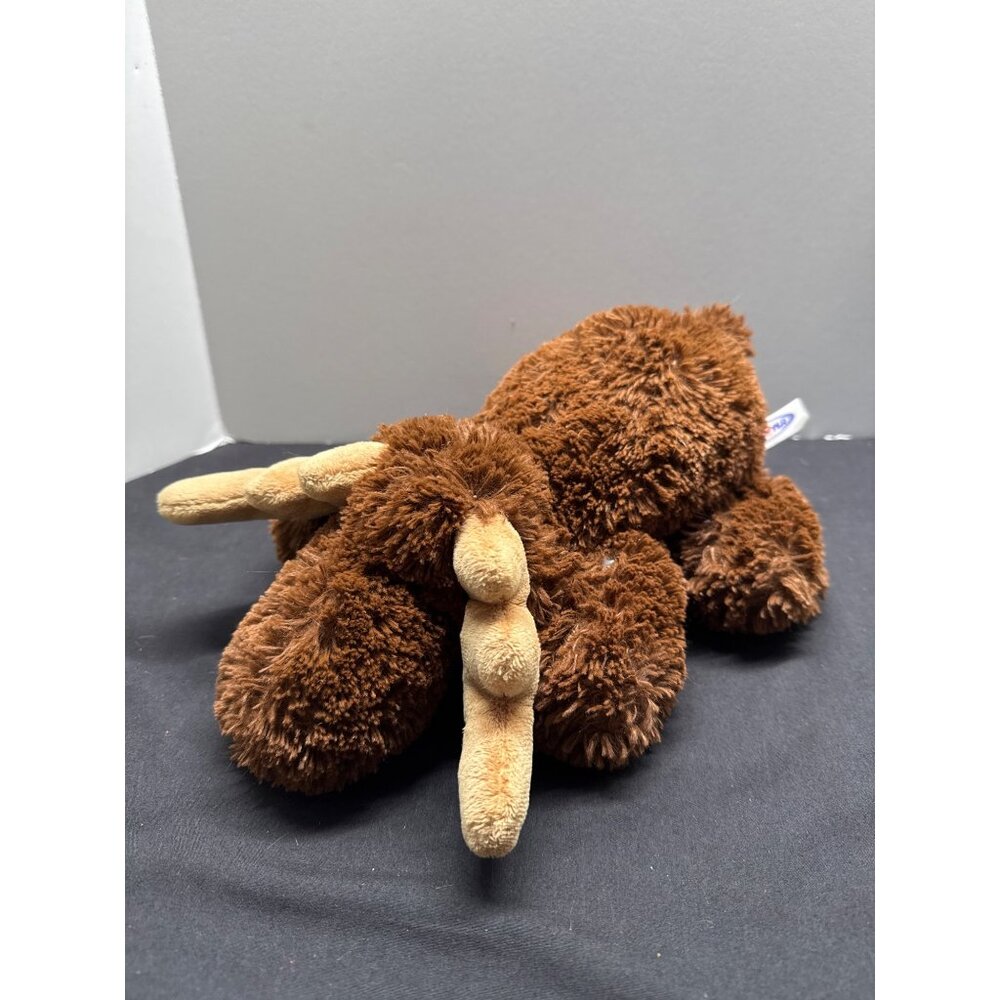 Mary Myers pellet feet  Plush Brown Moose Stuffed Animal Toy  Collectible Cuddly